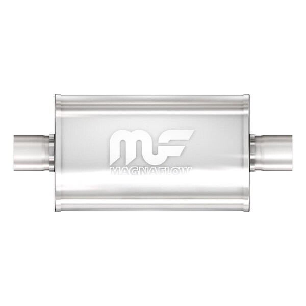 Powerhouse 18 x 3 in. Center by Center Stainless Steel Muffler PO3643302 - main